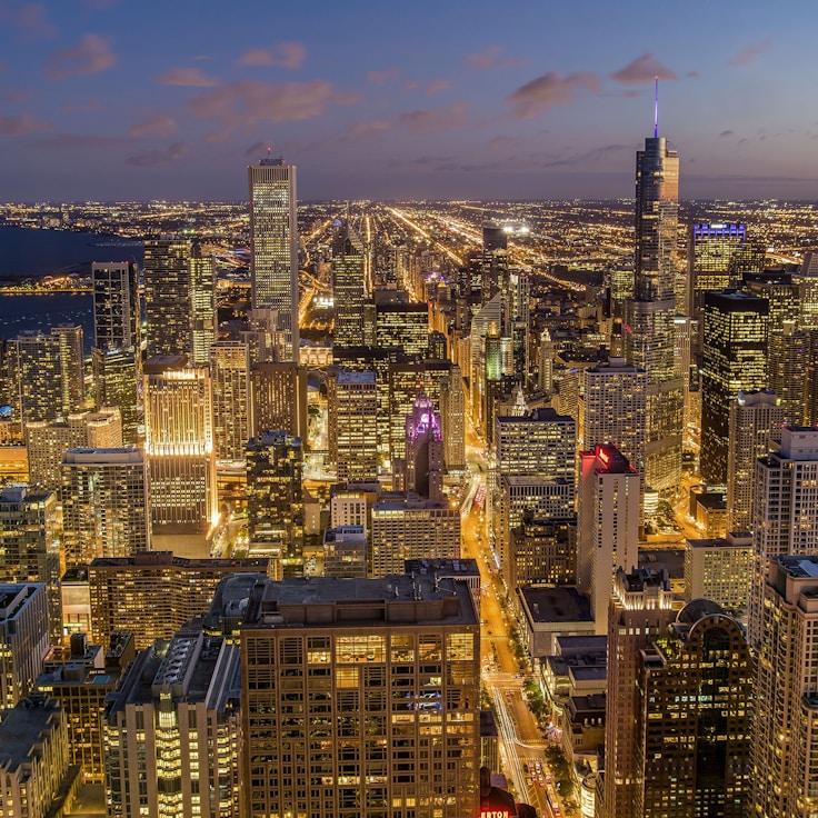 City skyline in Toronto, Canada
